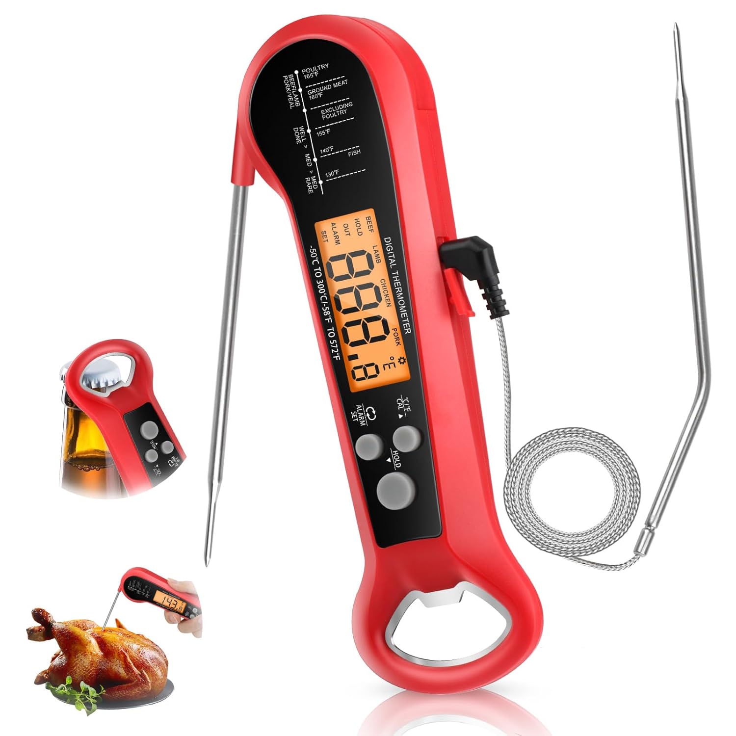 Professionele digitale vleesth - Thermometer Digital recensie en prijs
