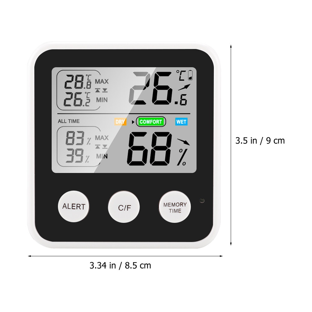 Digitale huishoudelijke hygrom - Thermometer Digital recensie en prijs