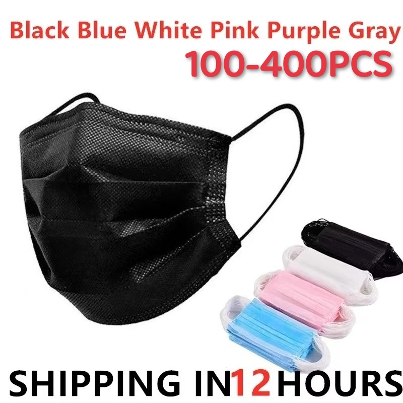 100-400 stuks Zwarte Mondmaske - Surgical Mask recensie en prijs
